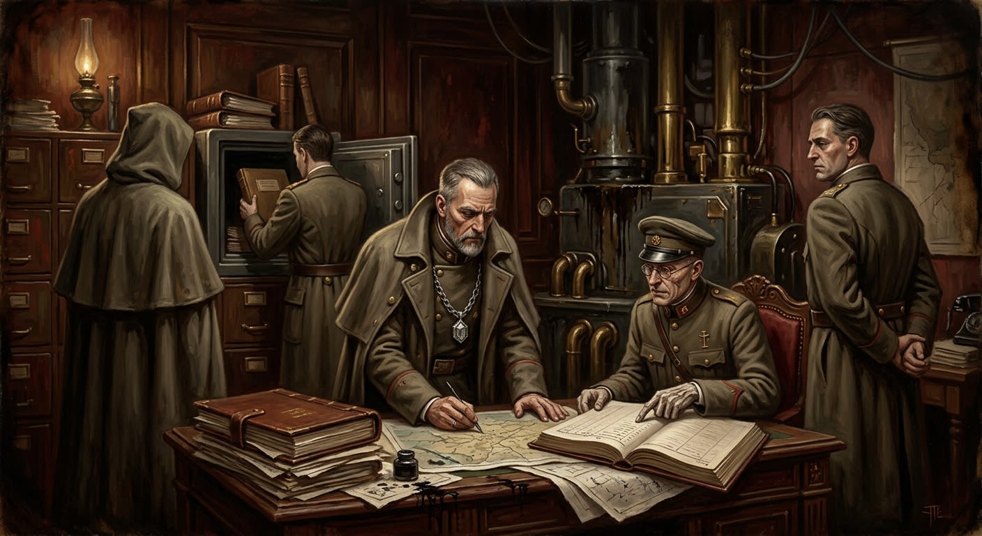 Inquisitor-Pragmatists — Inquisitor-Pragmatists, rendered as oil-painting.