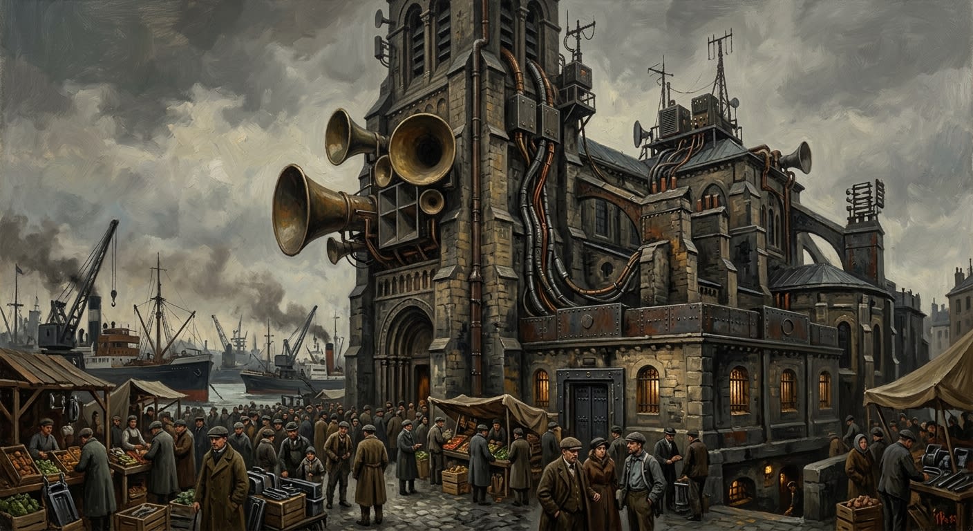 Cathedral of Saint-Victor — Cathedral of Saint-Victor, rendered as oil-painting.