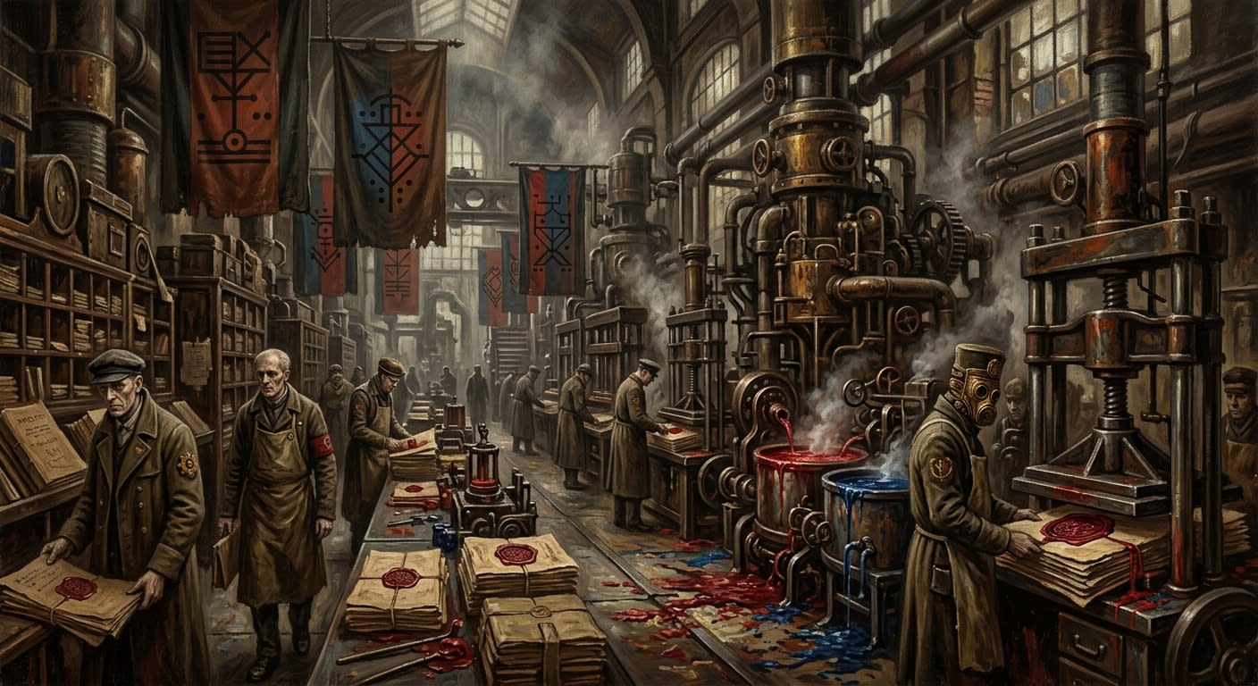 Hall of Seals — Hall of Seals, rendered as oil-painting.