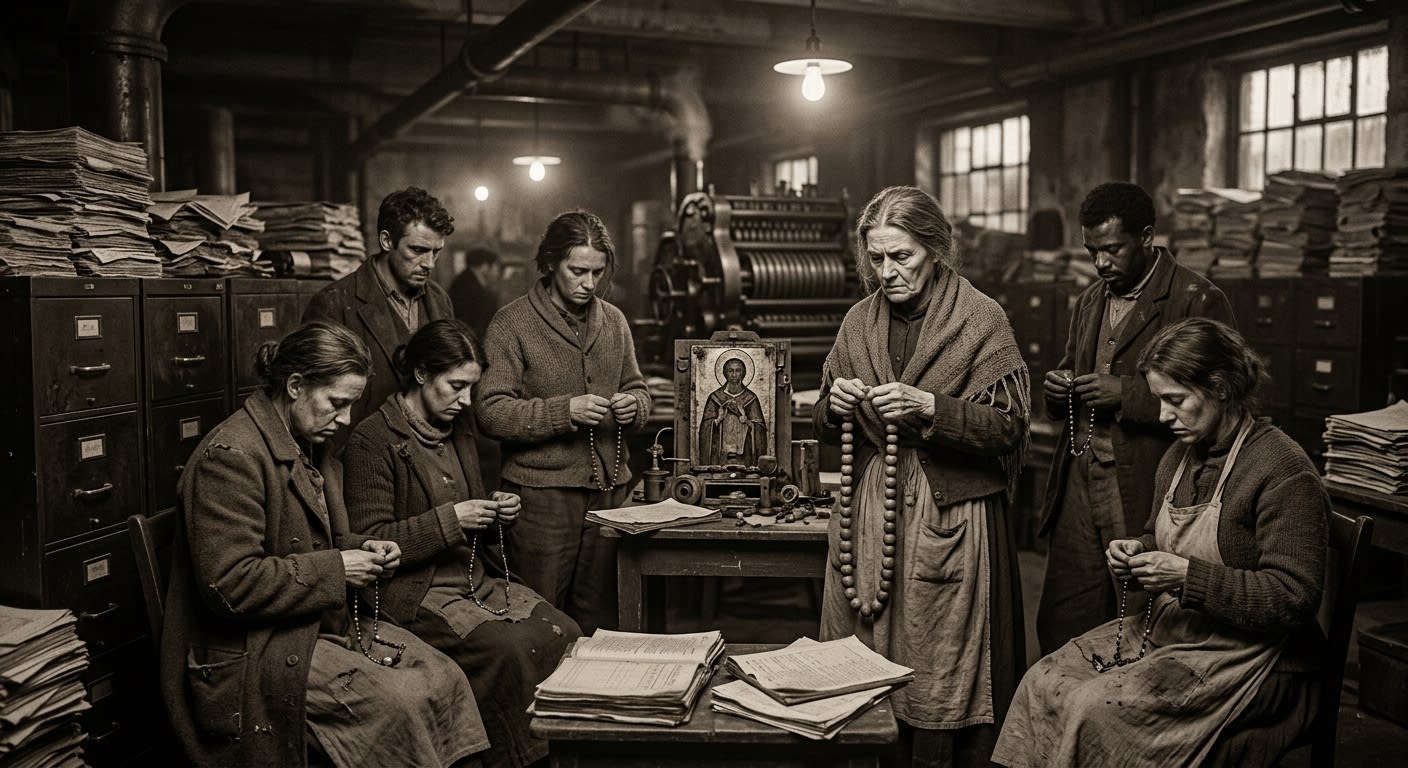 Quiet Thread — On Origin Among the Miscounted, rendered as photograph.