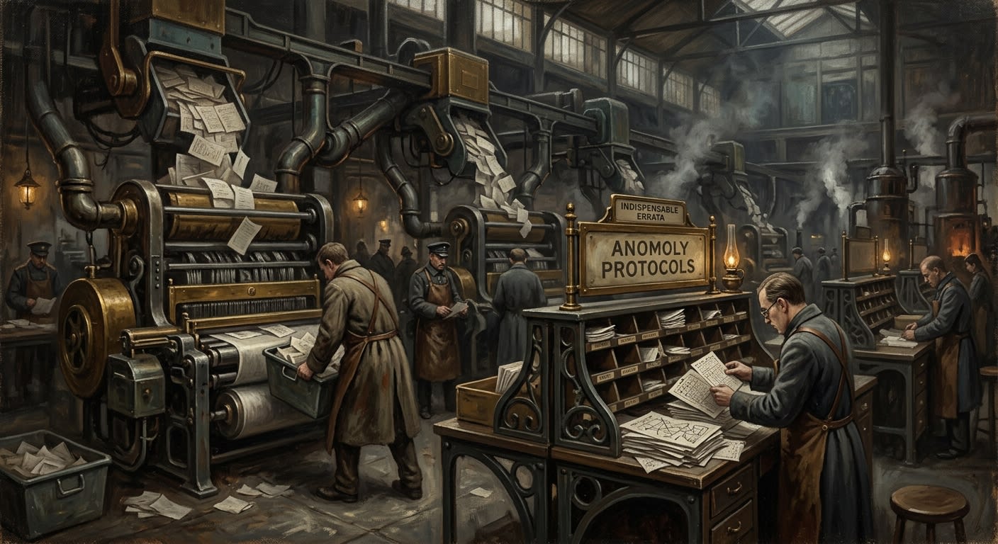 Anomoly Protocols — Anomoly Protocols, rendered as oil-painting.