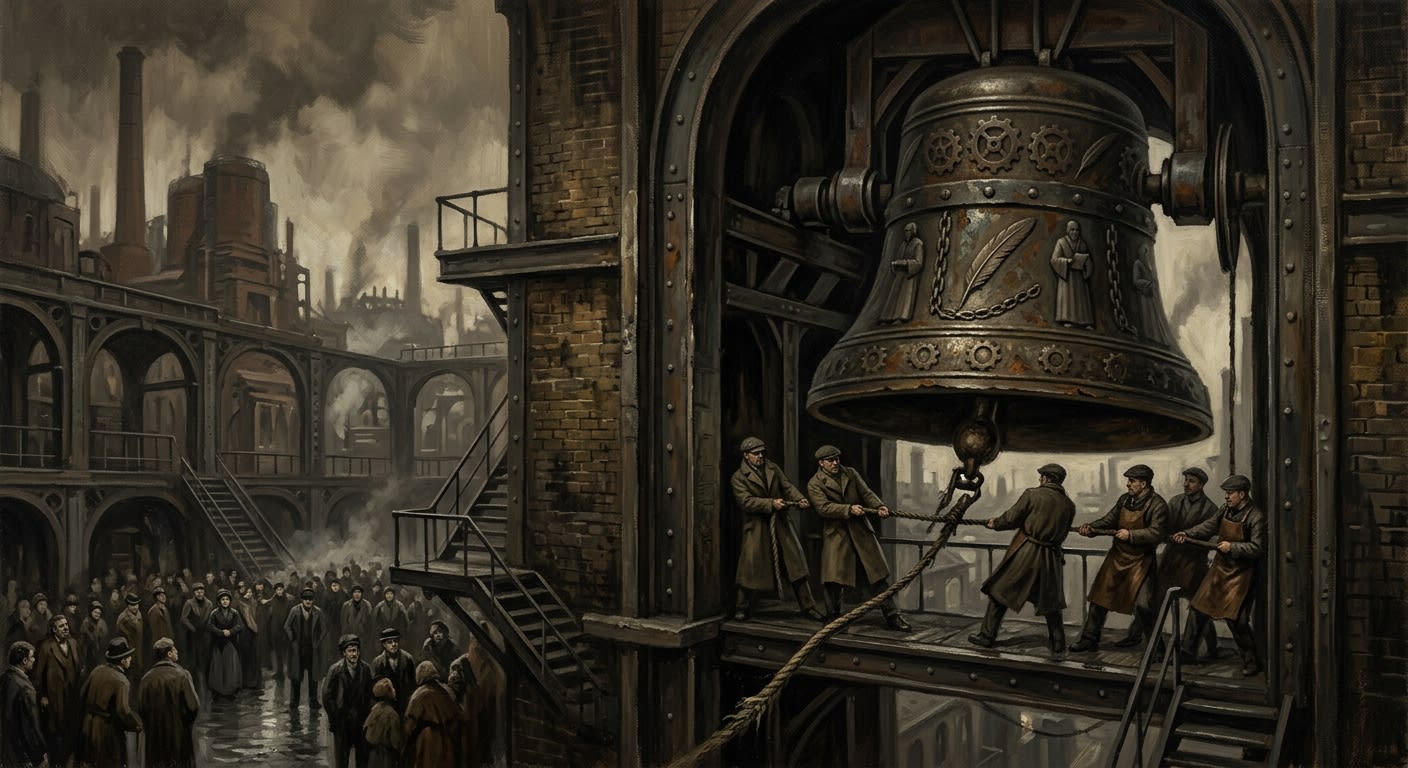The Leviathan — The Leviathan, rendered as oil-painting.