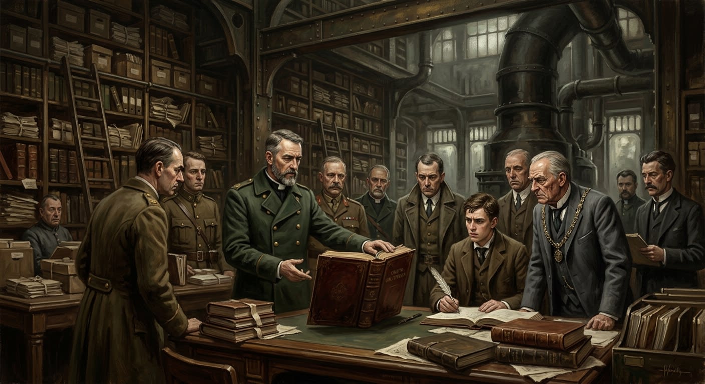 Oratio Oblitterans — Oratio Oblitterans, rendered as oil-painting.