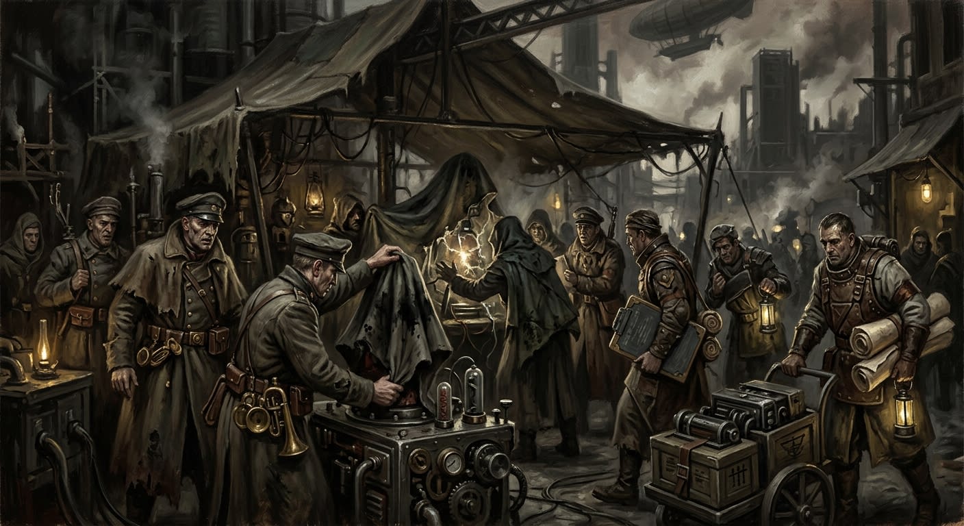 The Sibiu Anomaly — The Sibiu Anomaly, rendered as oil-painting.
