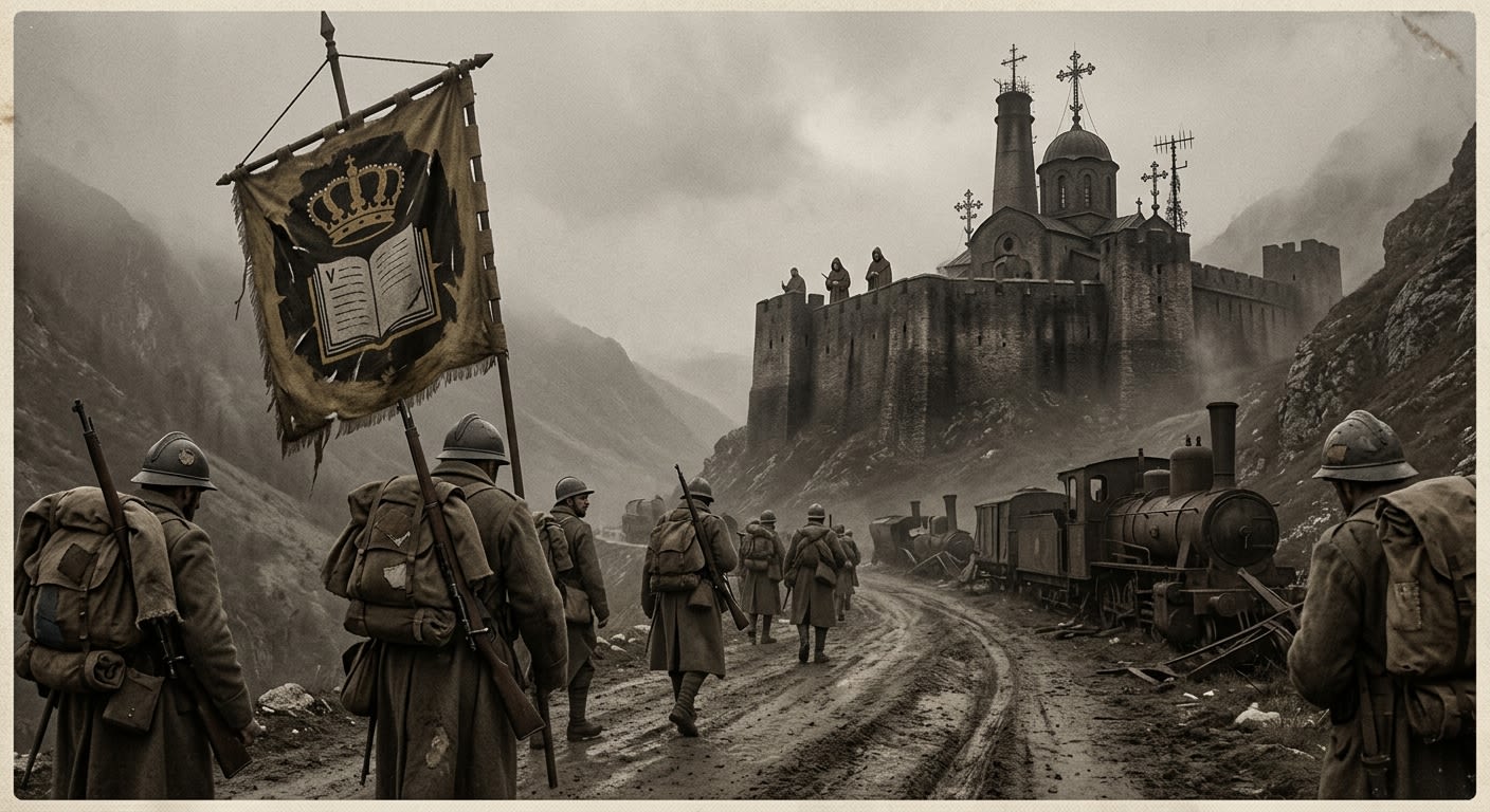The Balkans — On the Old Roads and Older Quarrels, rendered as photograph.