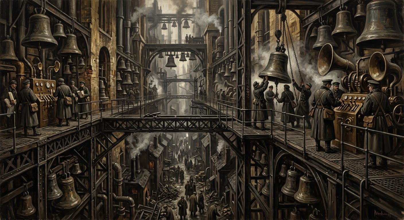 Bellways — Bellways, rendered as oil-painting.