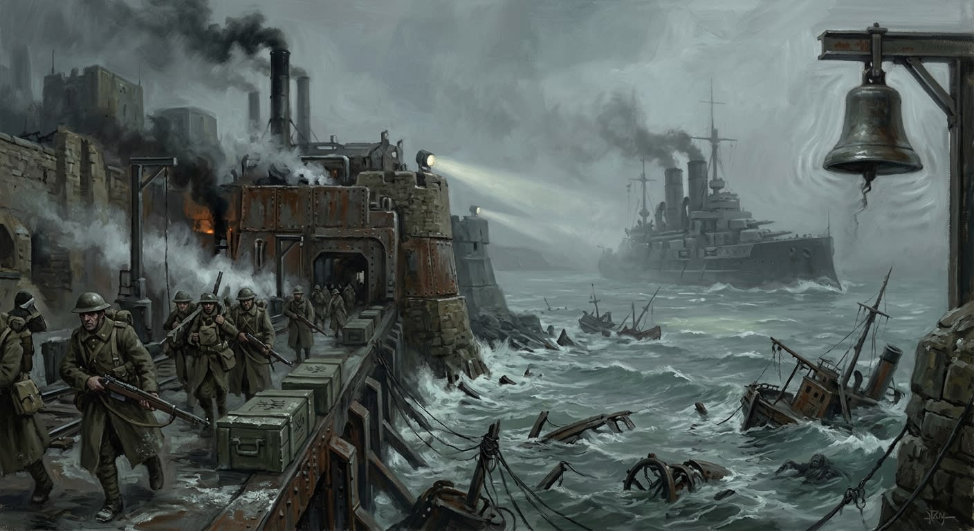 Channel — Channel, rendered as oil-painting.
