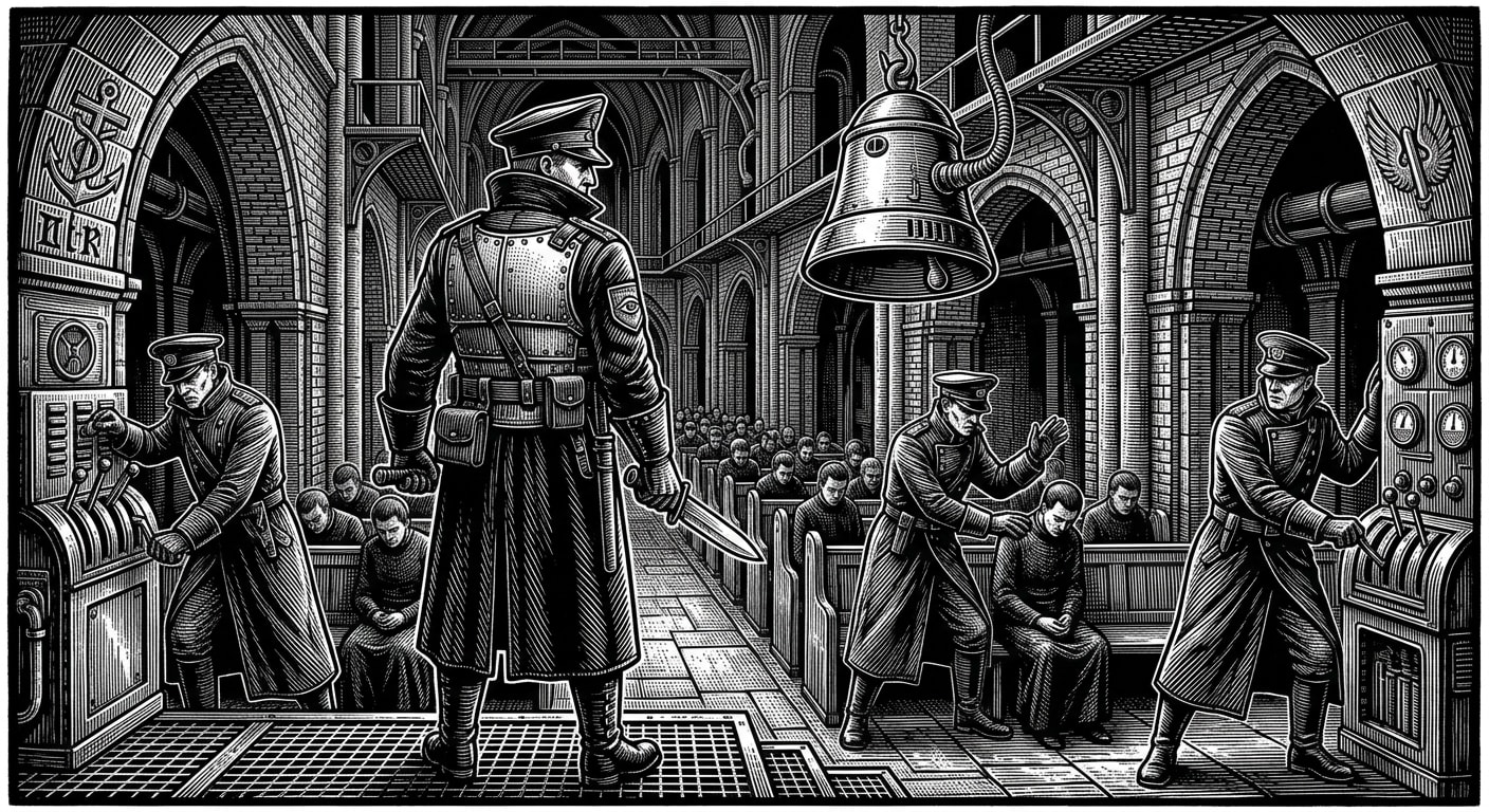 Choir Wardens — On the Duties of the Aisle, rendered as woodcut.