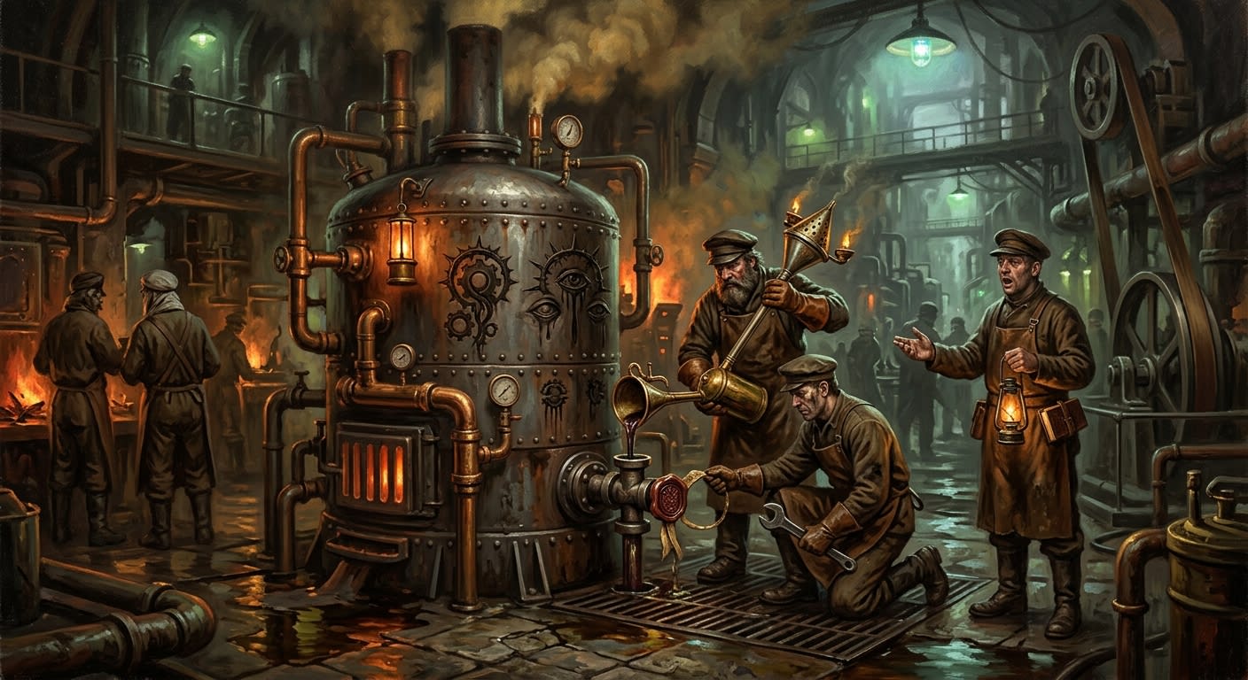 Chrismole — Chrismole, rendered as oil-painting.
