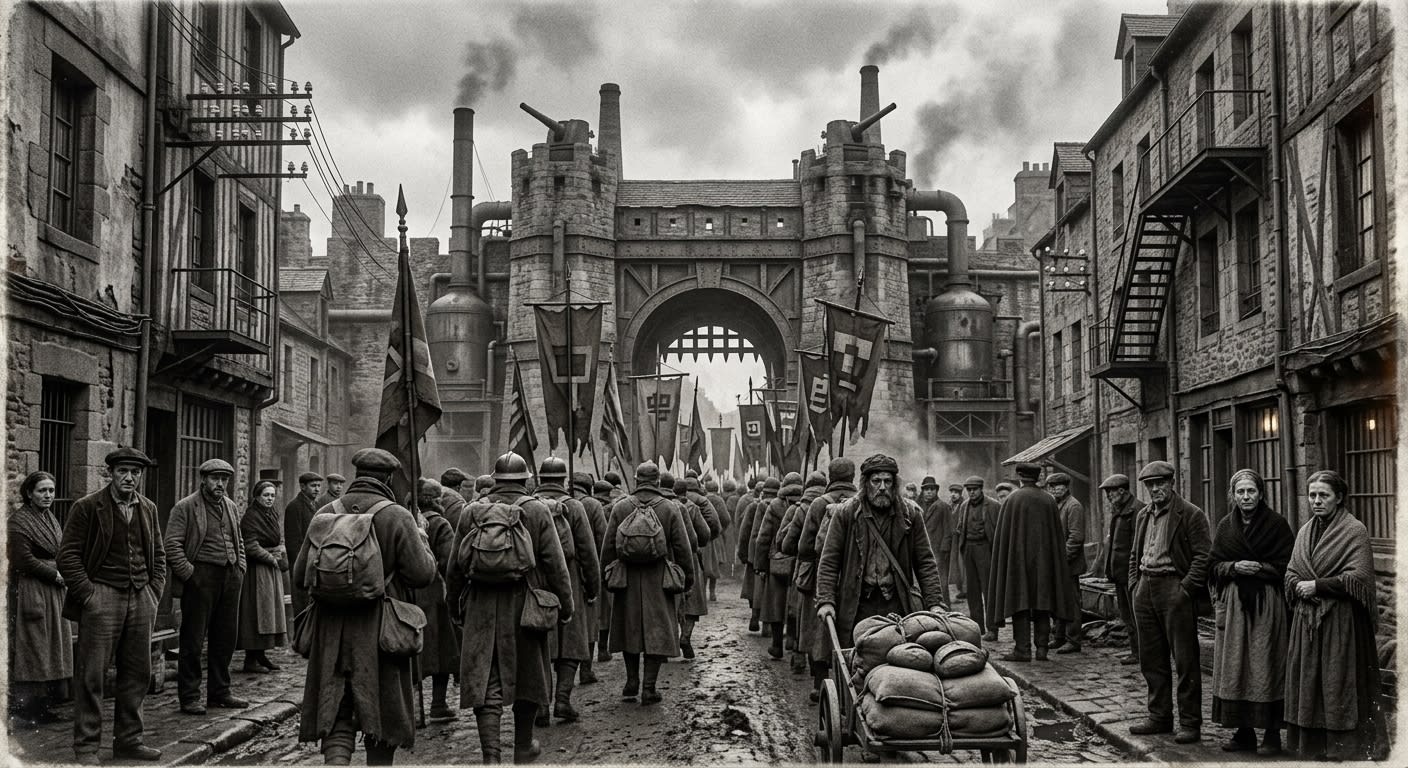 Dinan — On the Town Before the Gate, rendered as photograph.