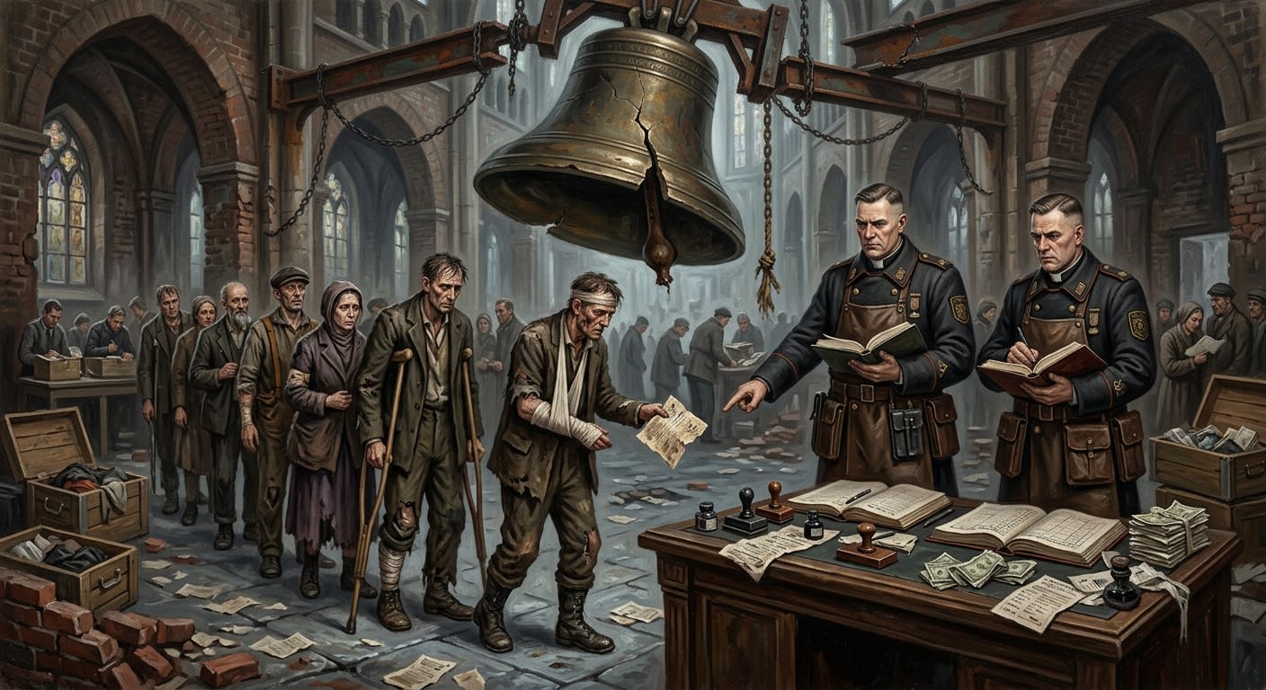 Feast of the Cracked Bell — Feast of the Cracked Bell, rendered as oil-painting.