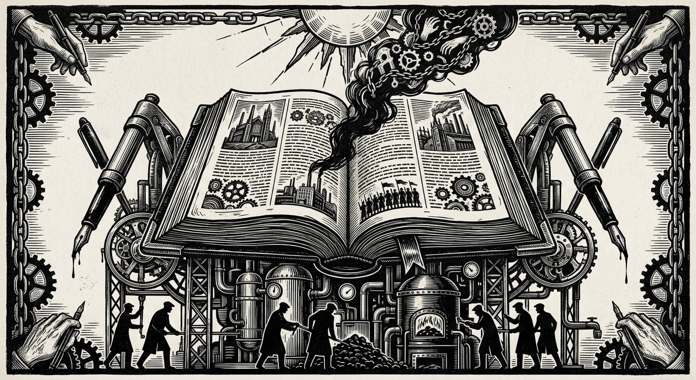 Hieromnemon Valerius Drax — On the Sacred Ledger, rendered as woodcut.