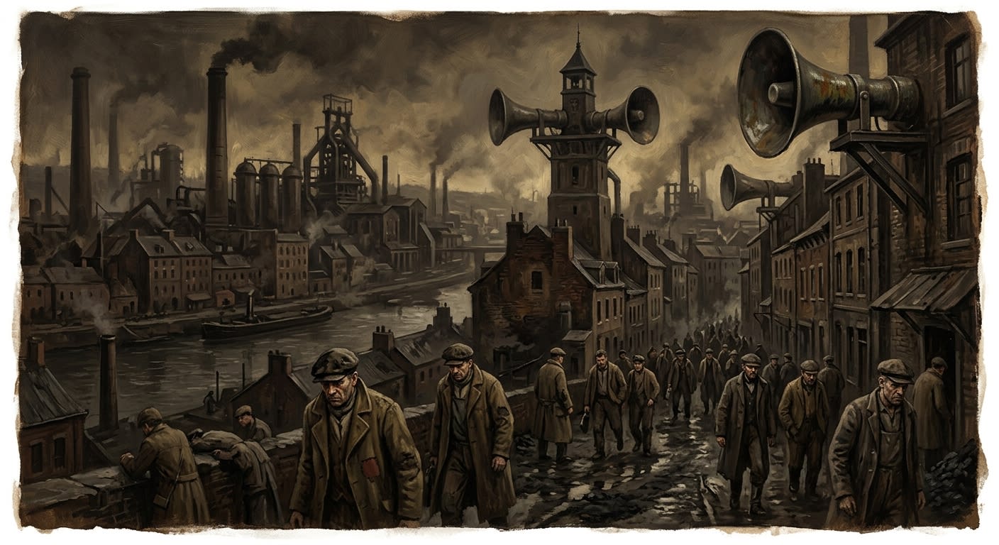 Liège — Liège, rendered as oil-painting.