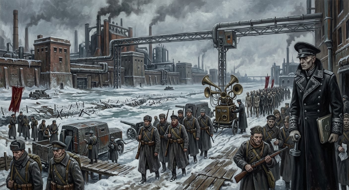 Northern Theater — Northern Theater, rendered as oil-painting.