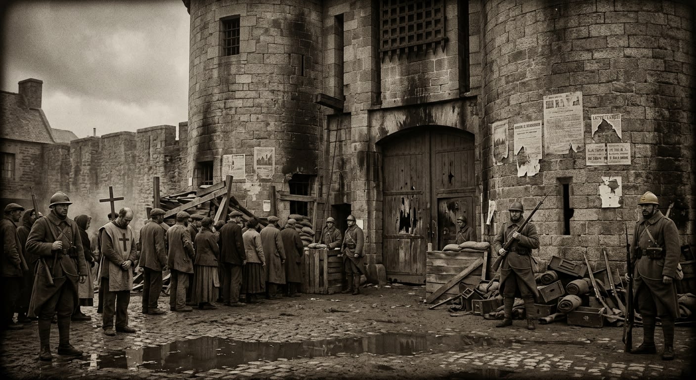 Porte Saint-Vincent — On the Gate Before the Writ, rendered as photograph.