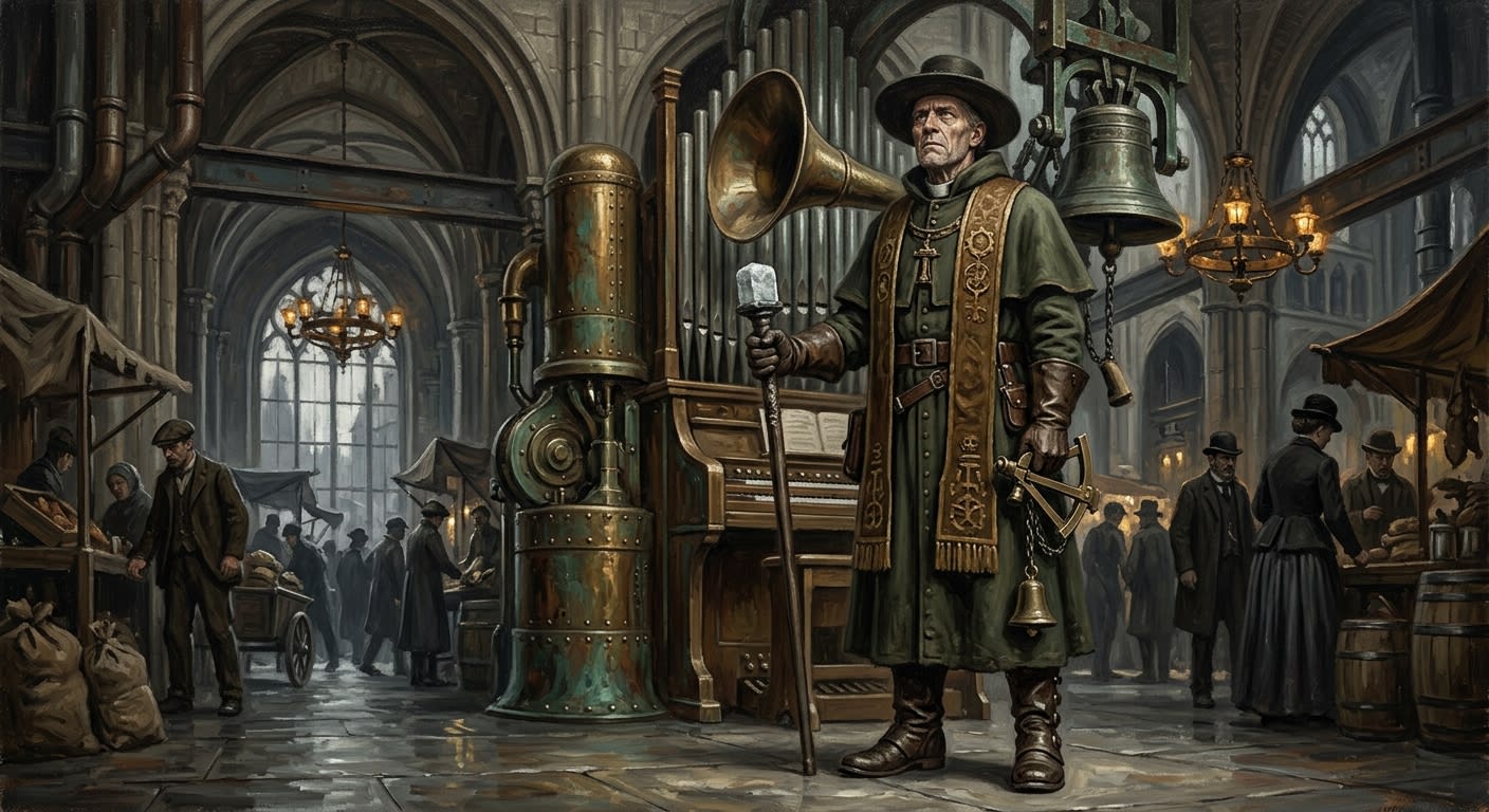 Saint Rupert — Saint Rupert, rendered as oil-painting.
