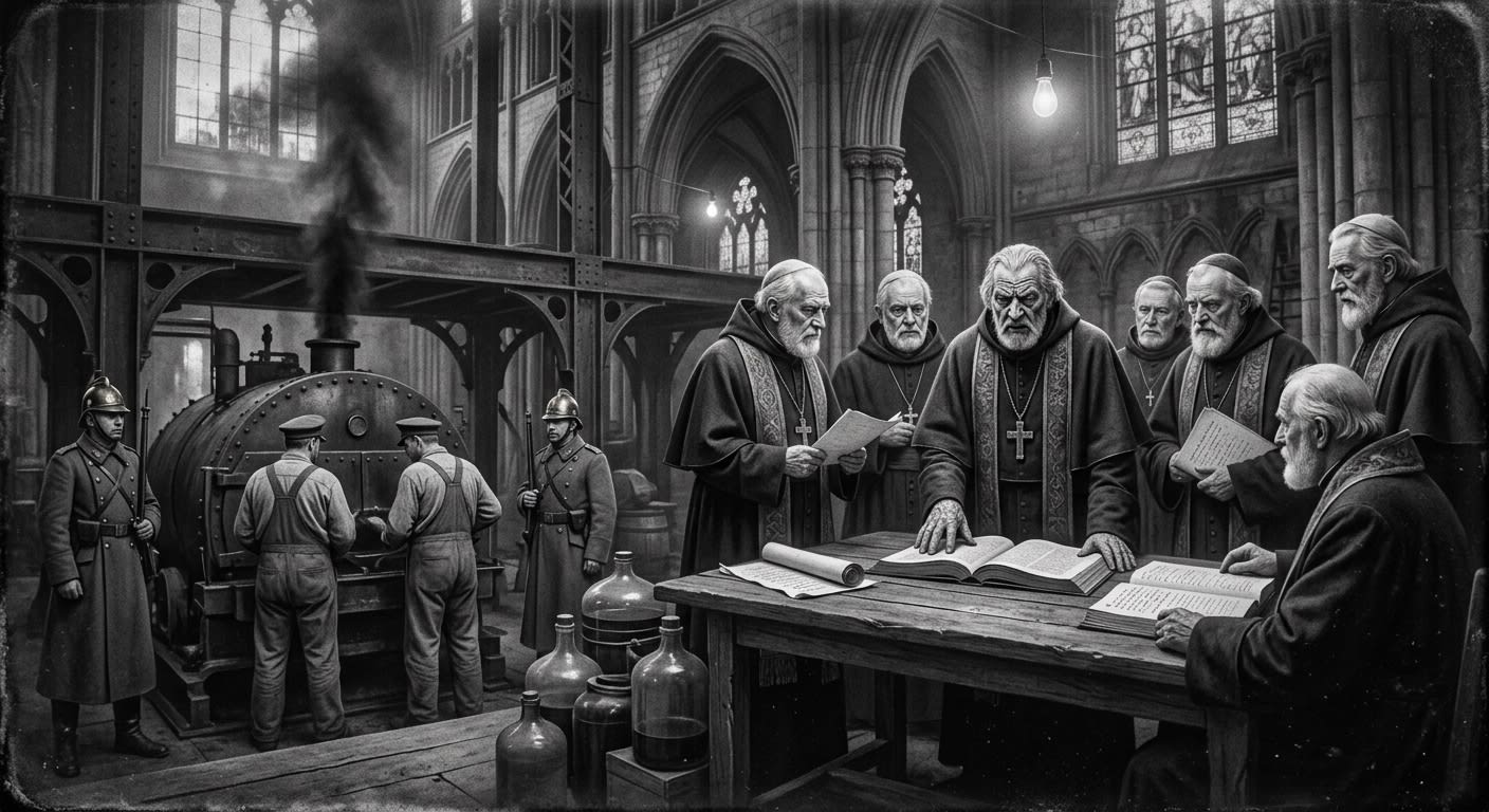 Standing Order 14-K — On the Birth of 14-K, rendered as photograph.