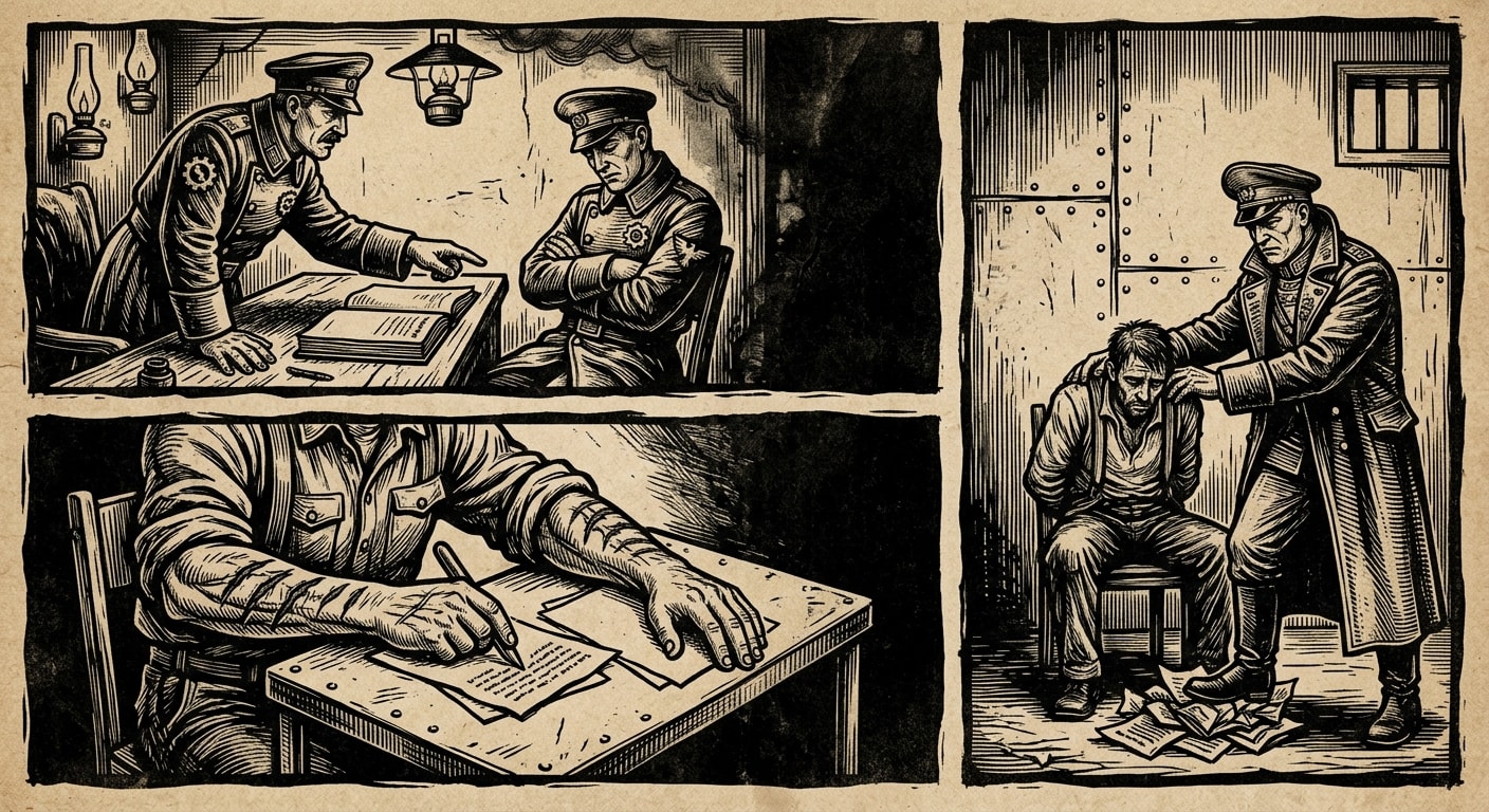 Standing Order 22-D — On the First Text, rendered as woodcut.
