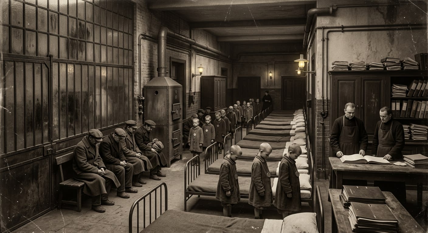 Strasbourg Central Orphanarium — On the Founding and the First Rows, rendered as photograph.