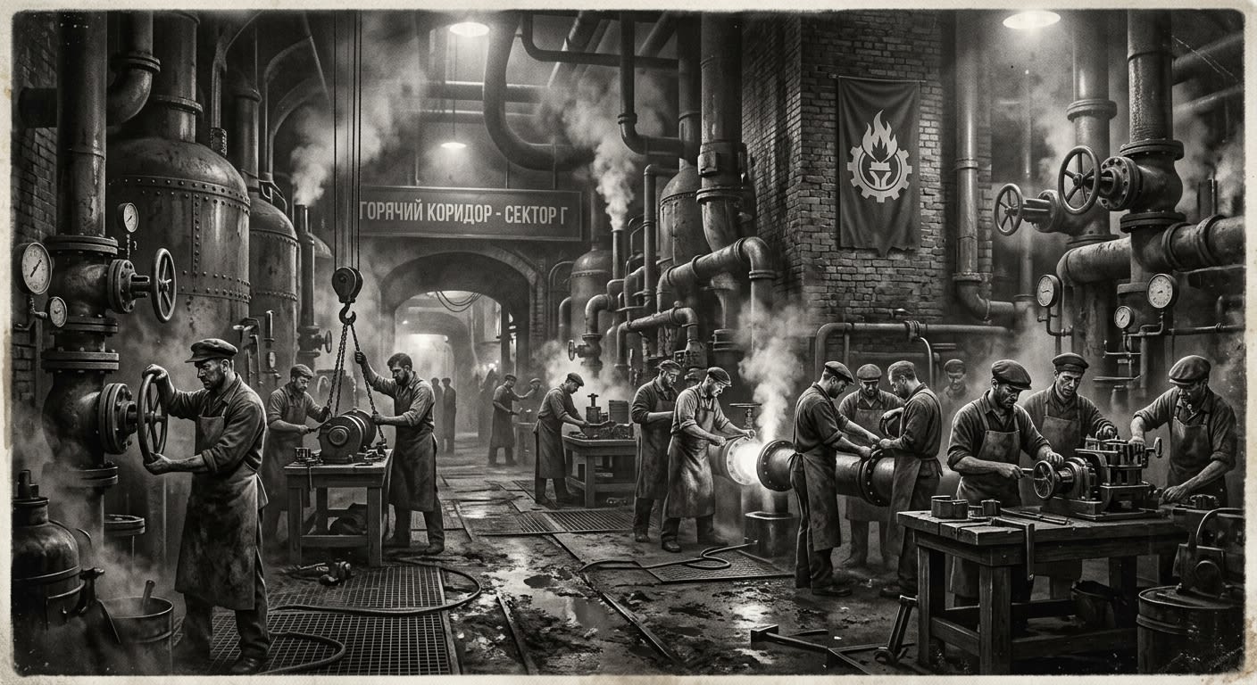 Valve Quarter — On the Making of the Quarter, rendered as photograph.