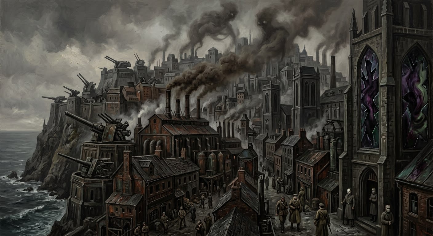 Varna — Varna, rendered as oil-painting.