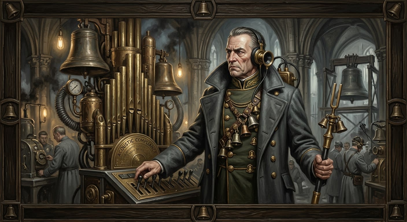 Archon of Bells — Archon of Bells, rendered as oil-painting.