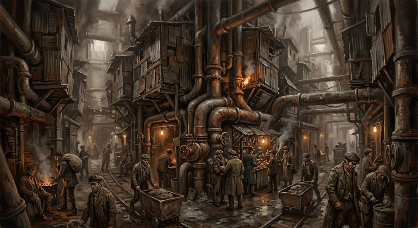 Ash Warrens — Ash Warrens, rendered as oil-painting.