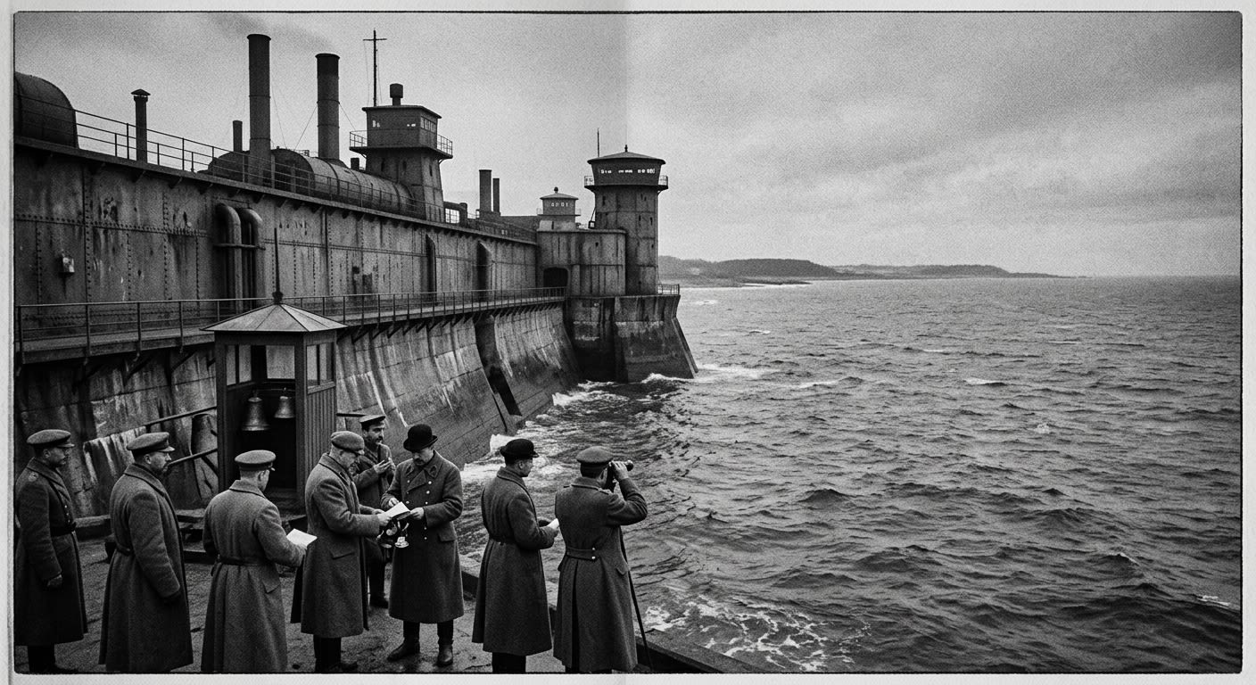 Baltic Sea — On the Line Meeting Water, rendered as photograph.