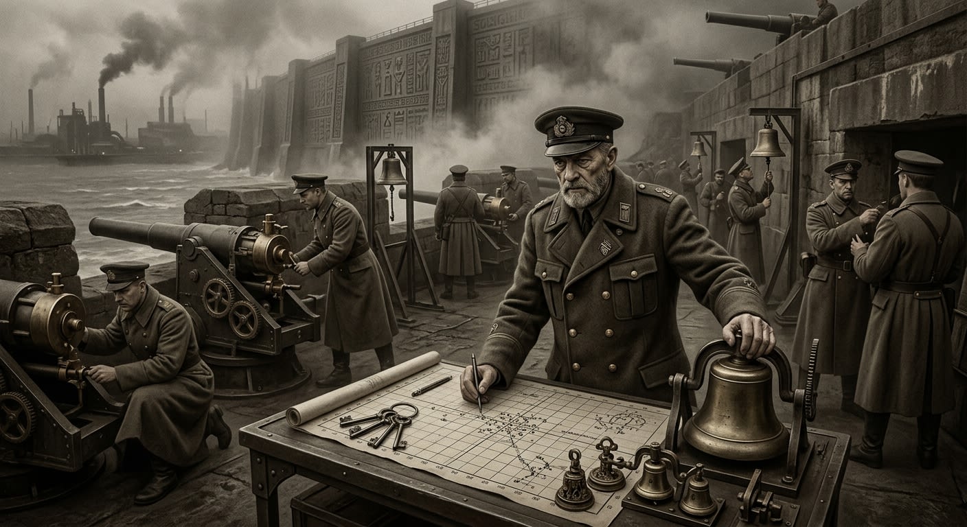 Cantor-Major Pell — On the Gunline Choir, rendered as photograph.