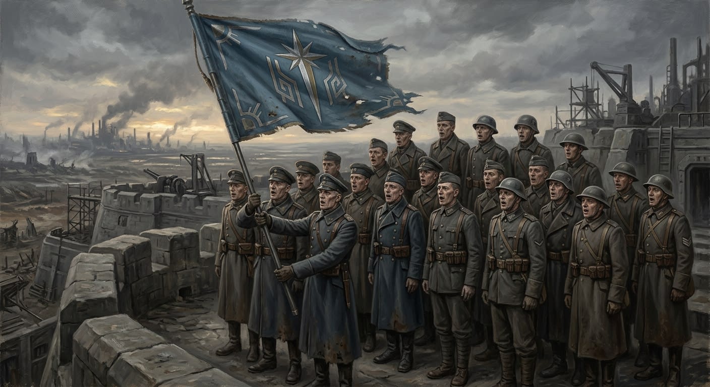 Choir of the Northern Standard — Choir of the Northern Standard, rendered as oil-painting.