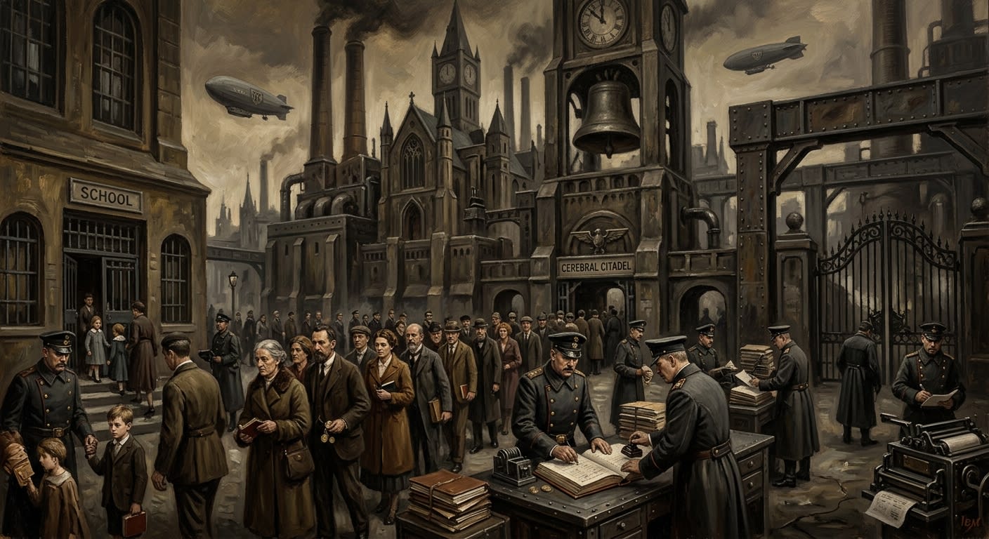 Dominion — Dominion, rendered as oil-painting.