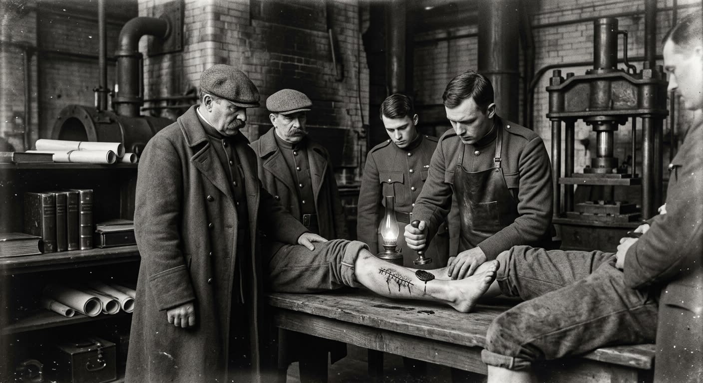 Edict of Authentication — On the Wound Before the Seal, rendered as photograph.
