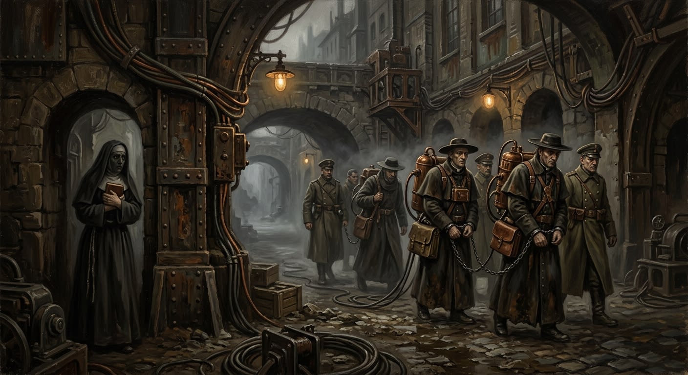 Grodzka Gate — Grodzka Gate, rendered as oil-painting.