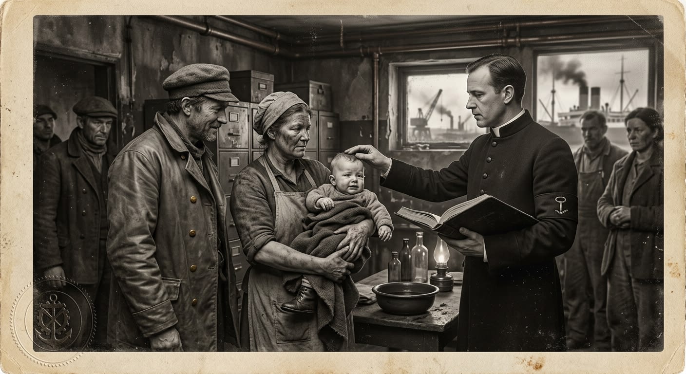 Ila “Kelp” — On Birth, Baptism, and the Name That Stuck, rendered as photograph.
