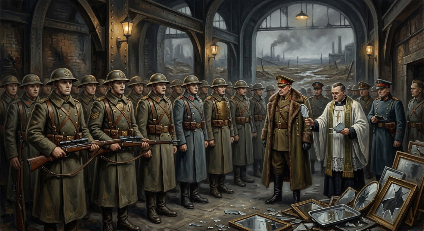 Incident at Sector Nineteen — Incident at Sector Nineteen, rendered as oil-painting.