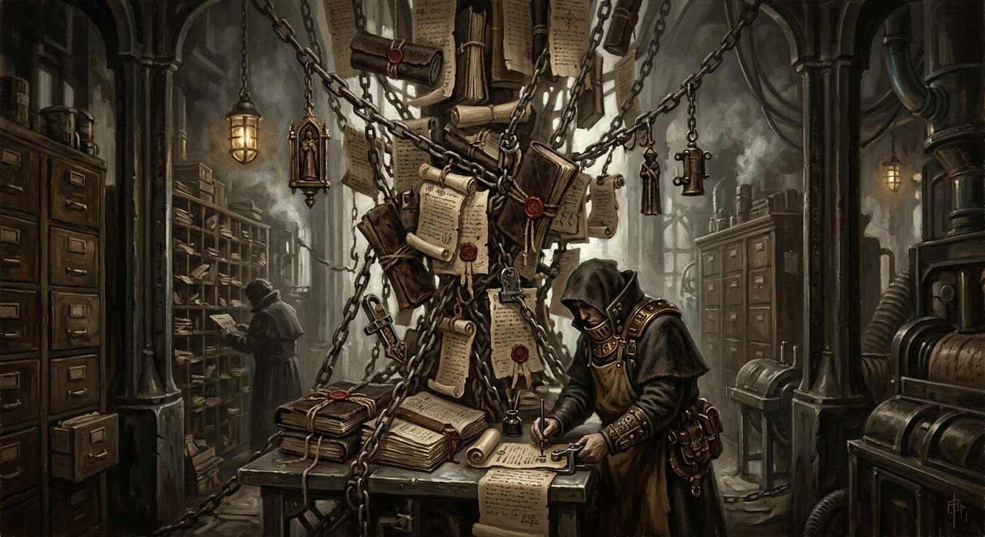 Links — Links, rendered as oil-painting.