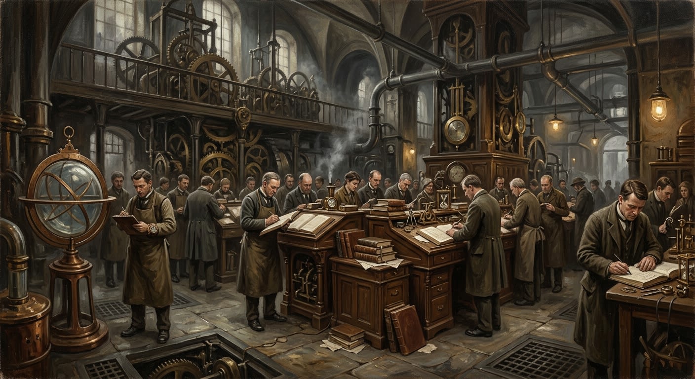 Lyon Academy of Horological Sciences — Lyon Academy of Horological Sciences, rendered as oil-painting.