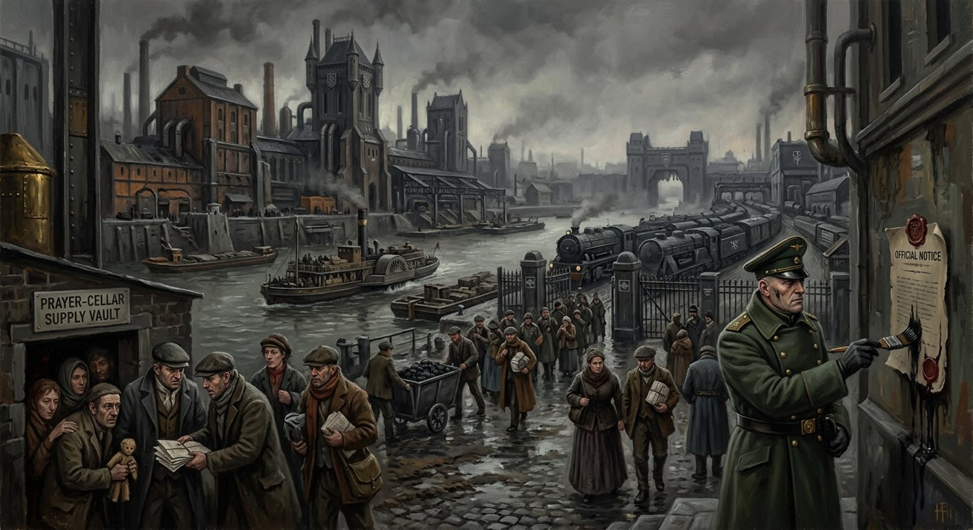 Maastricht — Maastricht, rendered as oil-painting.