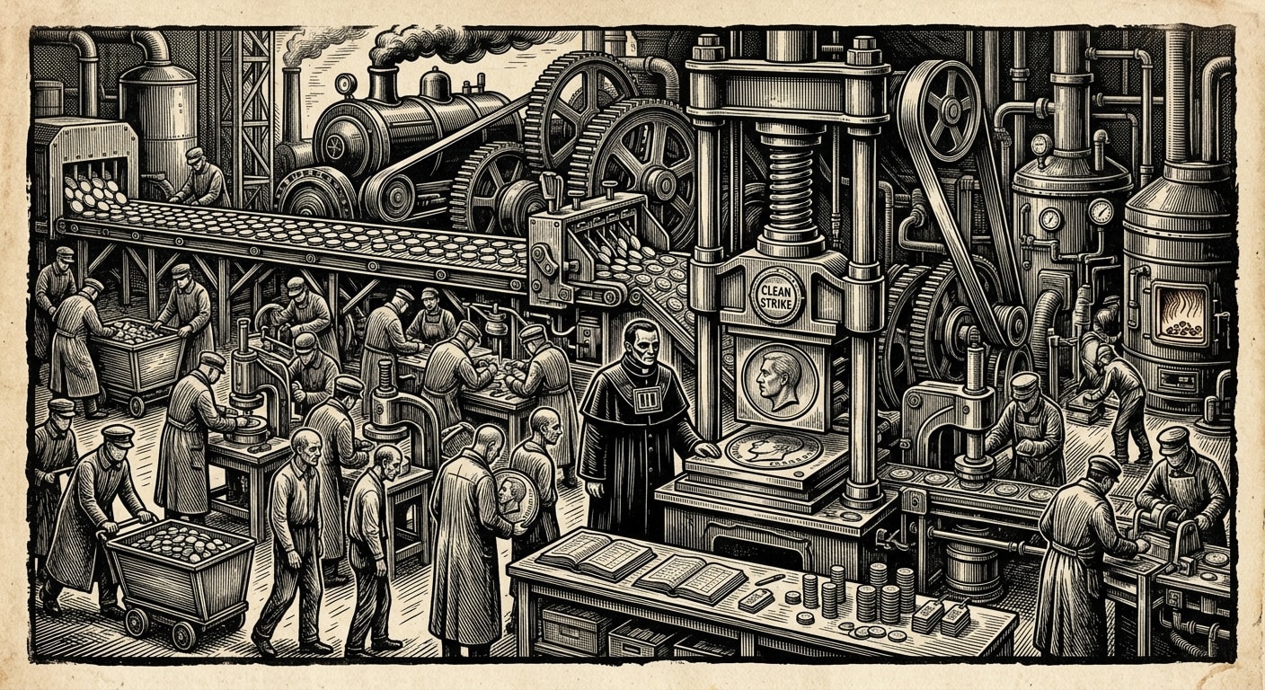 Mint-Chapter — On the Offices of the Mint-Chapter, rendered as woodcut.