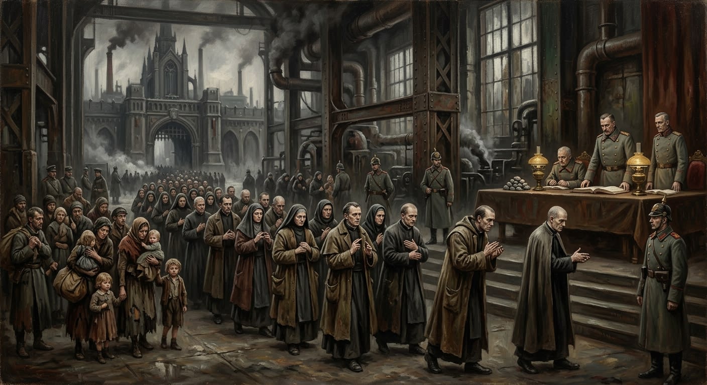 Null Tongue Brotherhood — Null Tongue Brotherhood, rendered as oil-painting.