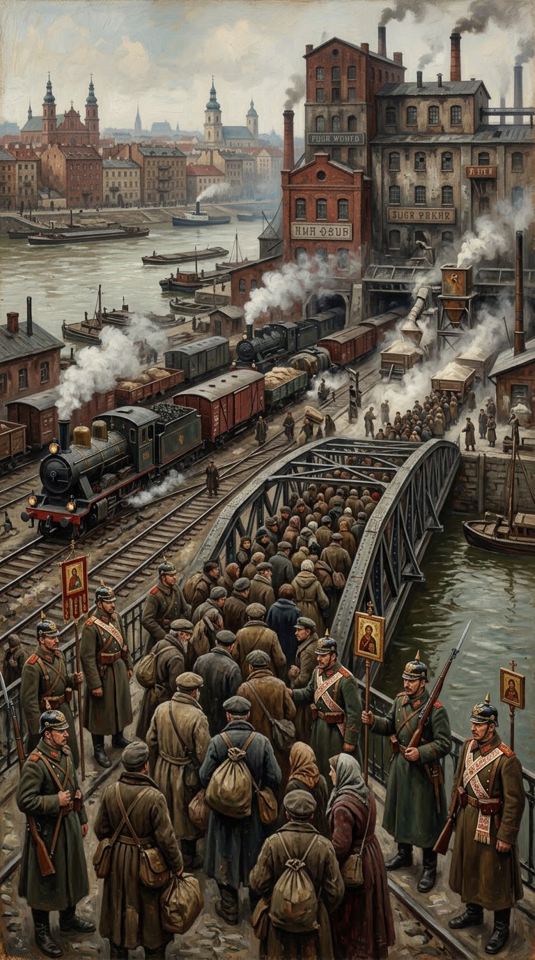 Praga — Praga, rendered as oil-painting.