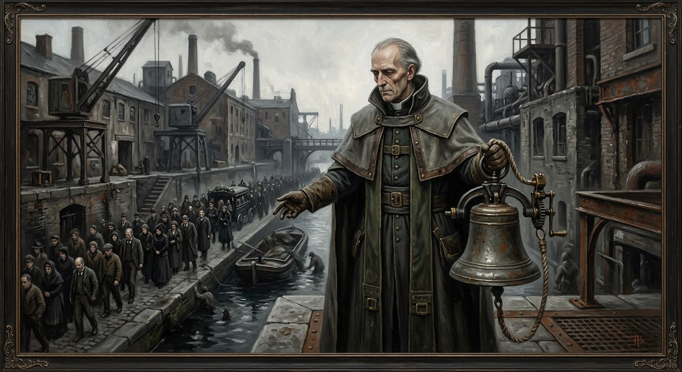 Saint Erasmus — Saint Erasmus, rendered as oil-painting.