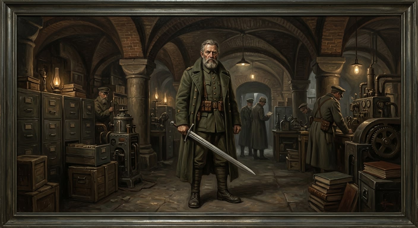 Saint Gereon — Saint Gereon, rendered as oil-painting.