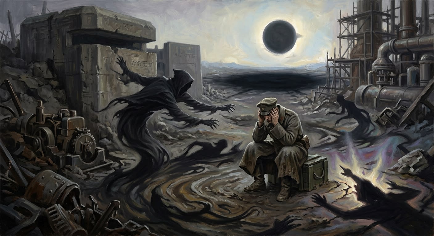 Shadow Noon — Shadow Noon, rendered as oil-painting.