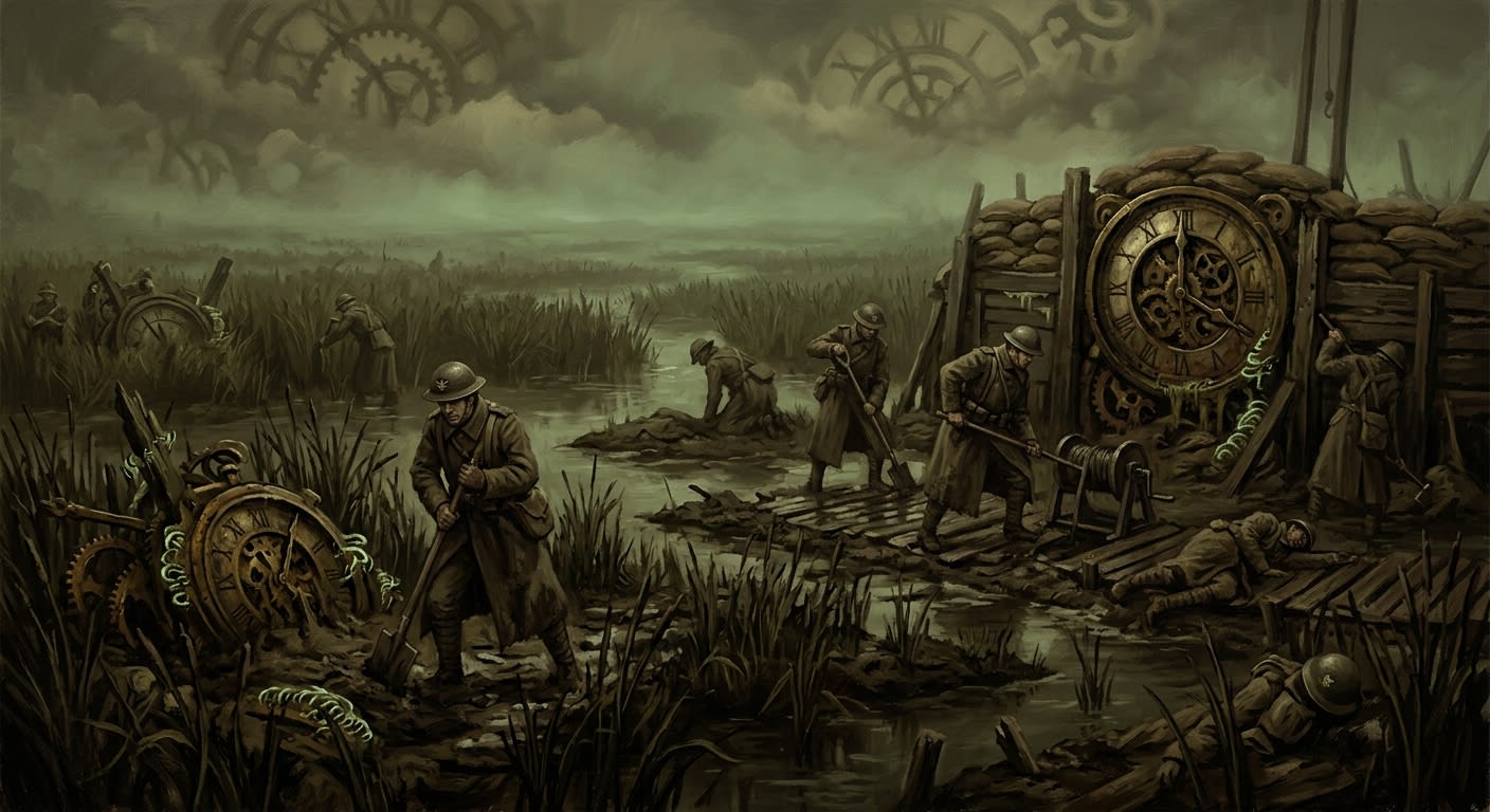 Shipka Marsh — Shipka Marsh, rendered as oil-painting.