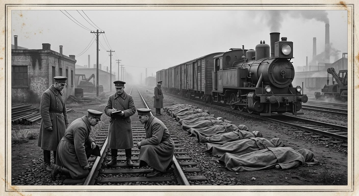 The Silent Derailment — On Lorn Before the Bruise, rendered as photograph.