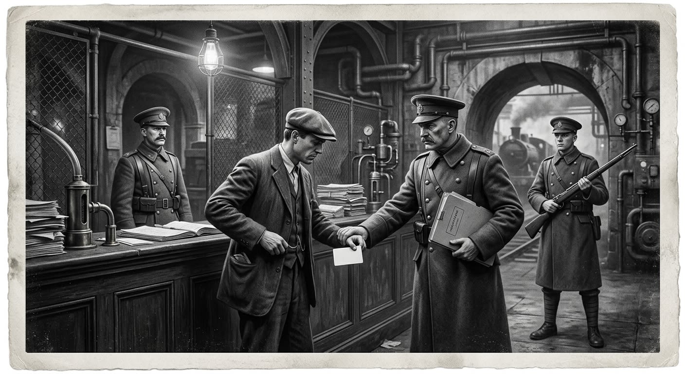 Standing Order 14-B — On the Blank Paper That Insulted the State, rendered as photograph.