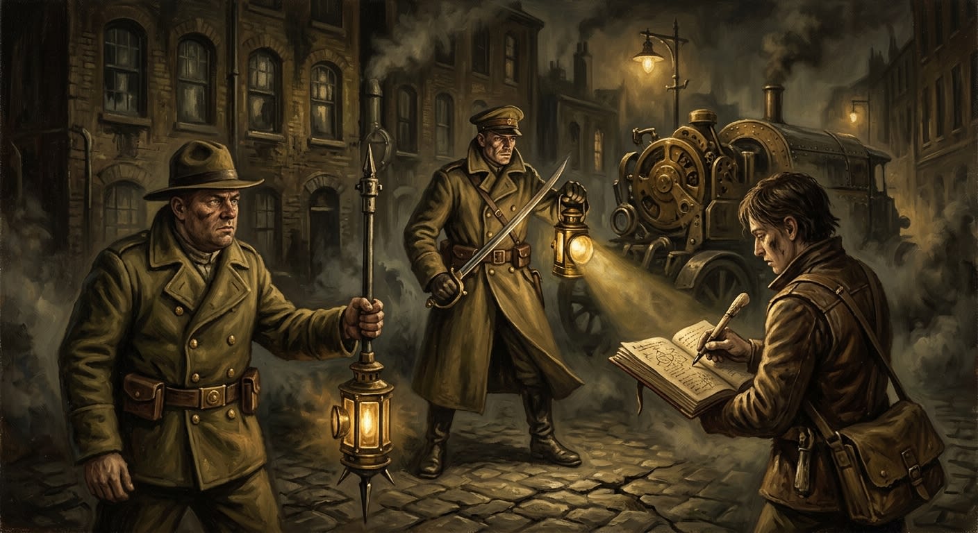 Triangle of Witness — Triangle of Witness, rendered as oil-painting.