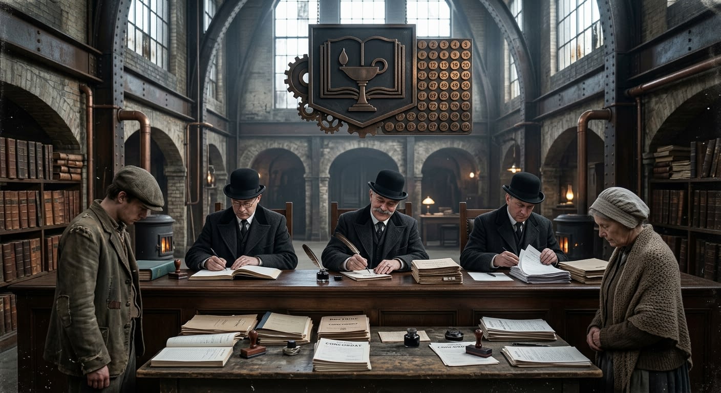 Tribunals of Doctrine — On Their Descent from Allegiance and Concordat, rendered as photograph.