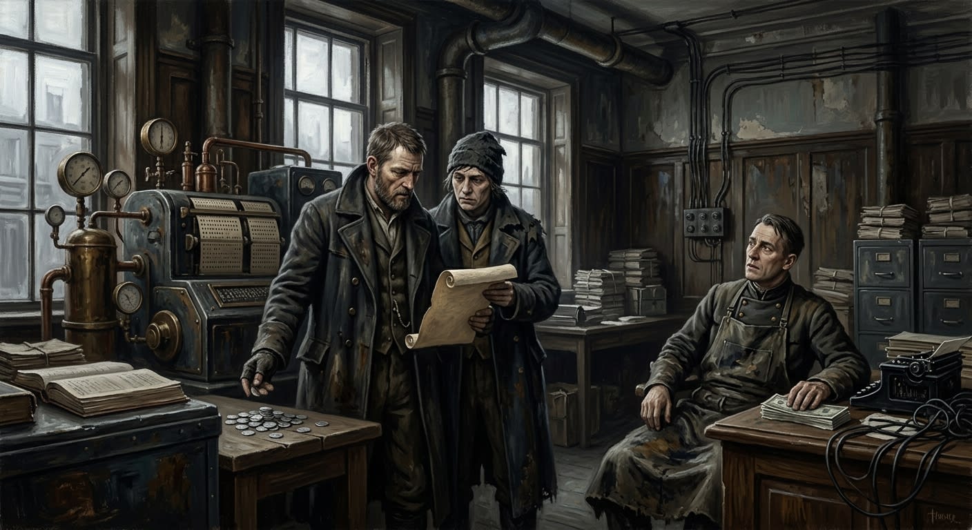 Unread — Unread, rendered as oil-painting.